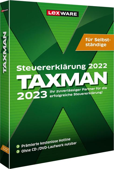 Actual product image Lexware TAXMAN 2023 For self-employed 1 licence(s) (1 User, 12 months)