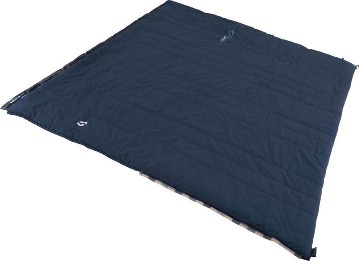Actual product image Outwell Sleeping Bag Camper Lux "L" Caramel-Teal, Left (235 cm)
