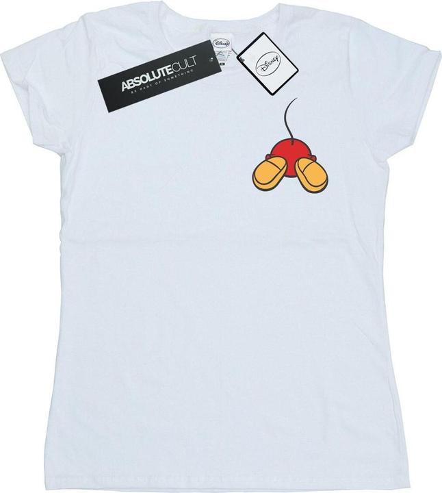 Disney Mickey Mouse Backside Breast Print TShirt (M)