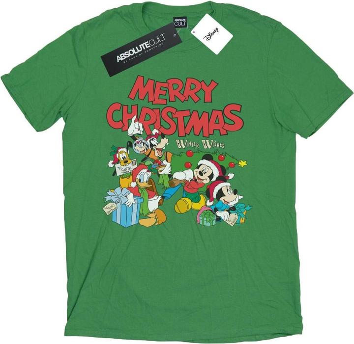 Disney Mickey And Friends Winter Wishes TShirt (XL)