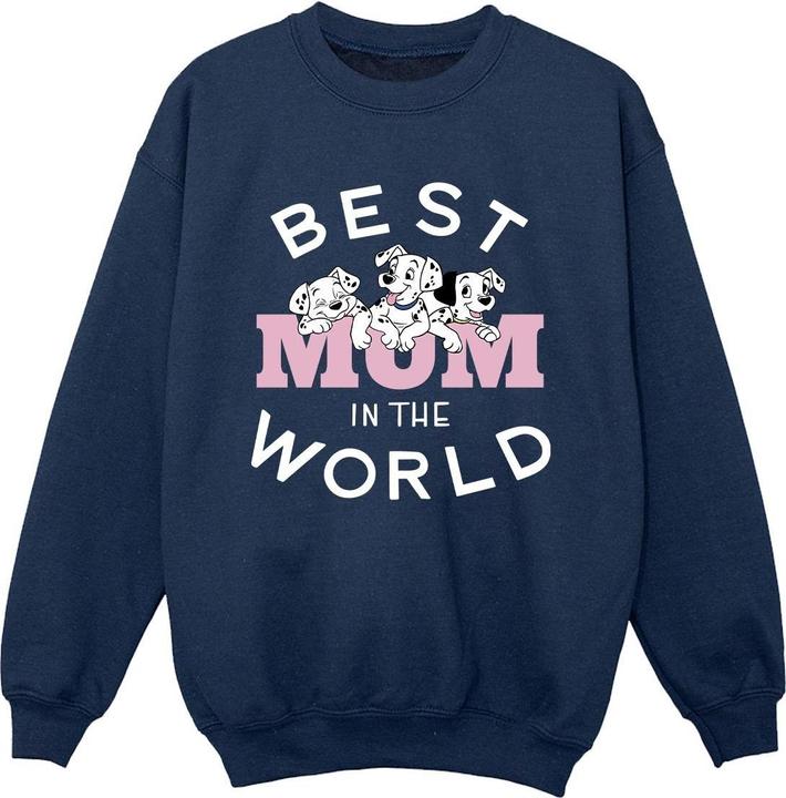 Disney 101 Dalmatians Best Mum In The World Sweatshirt Jungen