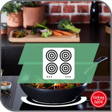Productafbeelding Tefal Pan G2550572 Onbeperkt bakken, Diameter 26 cm, Geschikt voor inductiekookplaat, Juodas - Noir (26 cm, Koekenpan, Aluminium)