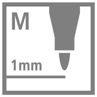 Image du produit STABILO Pen 68 (Gris moyen, 1 x)