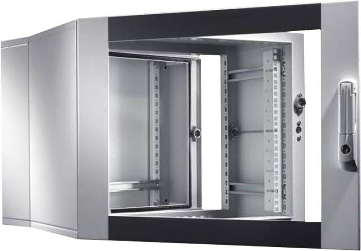 Produktbild Rittal Wandgehäuse EL, 3-teilig mit Montageschienen und Profilschienen (9 HE, 19 Zoll Rack)
