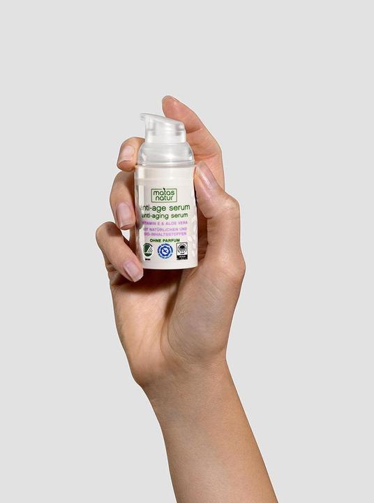 Actual product image Matas Nature Anti-Age Serum with Organic Aloe Vera and Vitamin E (30 ml)