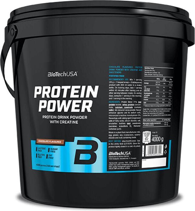 Actual product image Biotech USA Protein Power (Vanilla, 1 pcs., 4000 g)