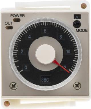 Actual product image Rs Pro TCN. Analogue Time Relay. 48x48mm & plu