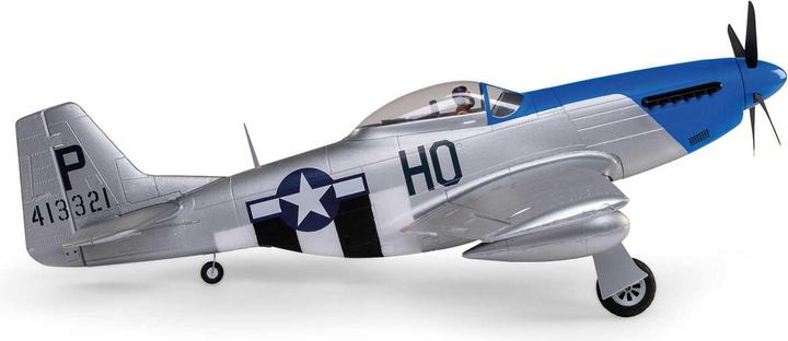 Actual product image E-Flite P-51D Mustang 1200mm Electric Motor Warbird PNP (Warbird)