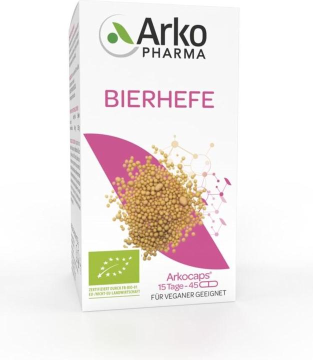 Actual product image Arkopharma Bierhefe (45 Piece, Capsules, 49 g)