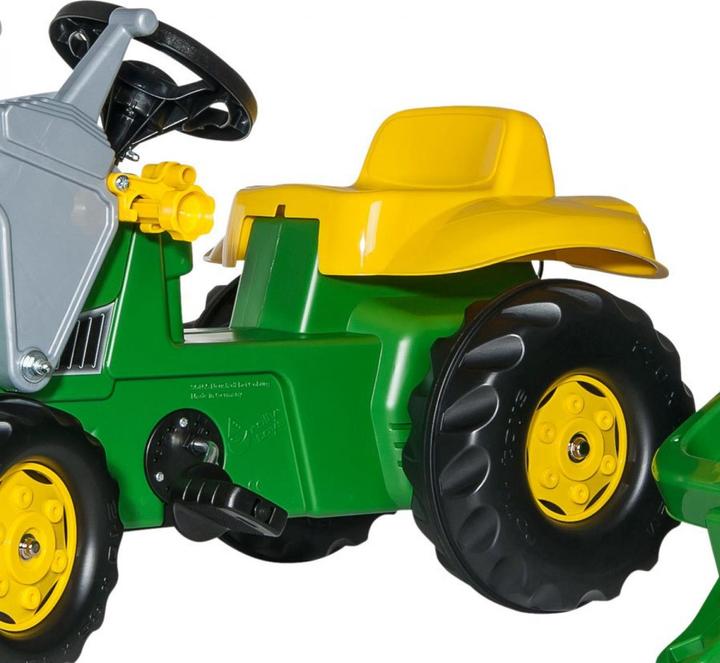Image du produit Rolly Toys Tracteur John Deere avec chargeur et remorque