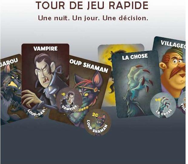 Actual product image Ravensburger Loup-Garou Epic Battle (French)