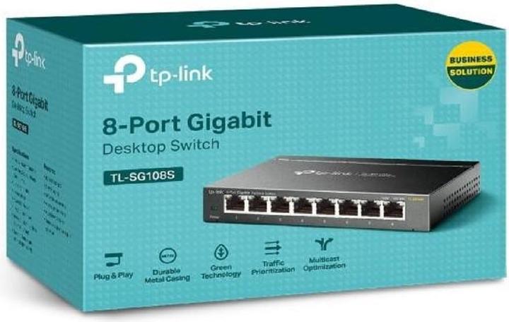 Produktbild TP-Link Schalter TL-SG108S (8 Ports)