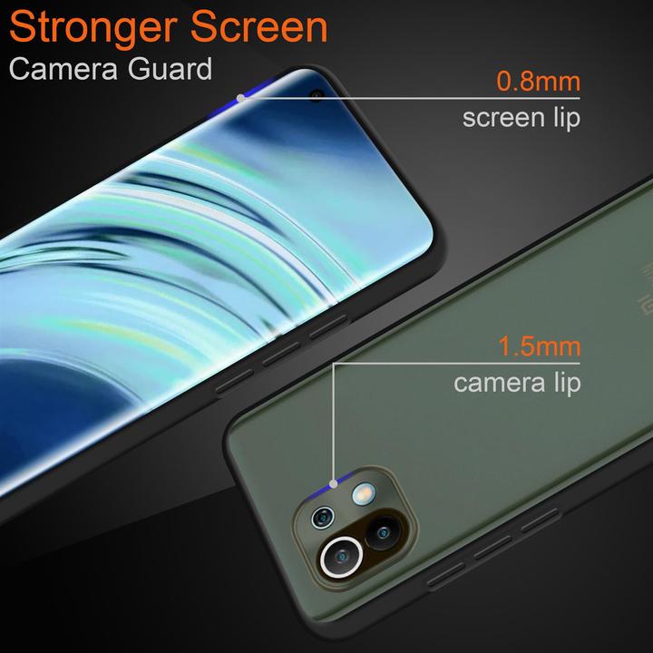 Actual product image Cadorabo Hybrid Matt Cover (Xiaomi Mi 11 5G)