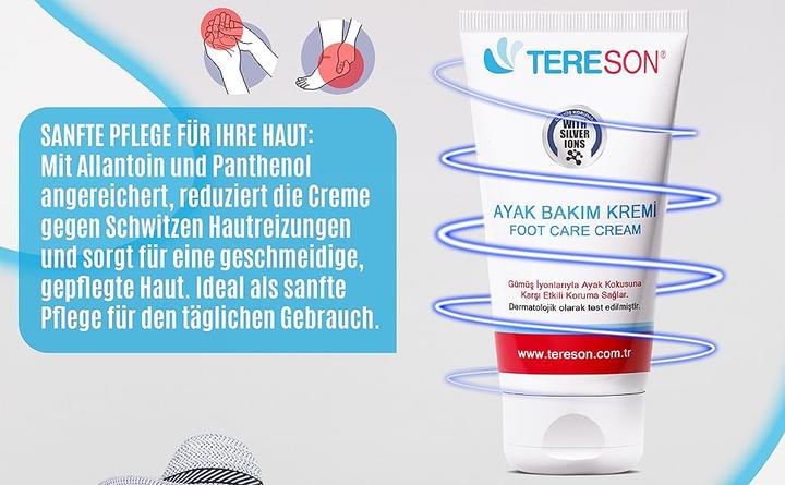 Image du produit Tereson crème pour les pieds, crème contre les odeurs de pieds, unisexe, 50 ml (Déodorants & poudre pour les pieds, 50 ml)