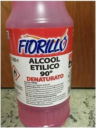 Actual product image ZigZag Alcohol Ethyl 90 Degrees 500 Ml Pack Of 1 (500 ml)