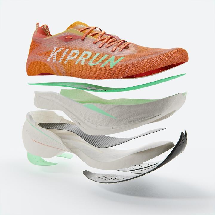 Produktbild Kiprun Laufschuhe Herren mit Carbon-Platte - KD900X LD+ orange (40)
