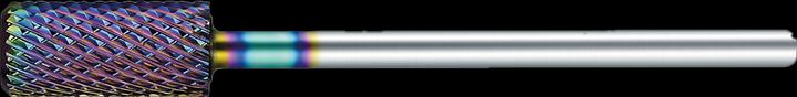 Actual product image Promed Hard alloy bit cylinder, Rainbow series (1 x)