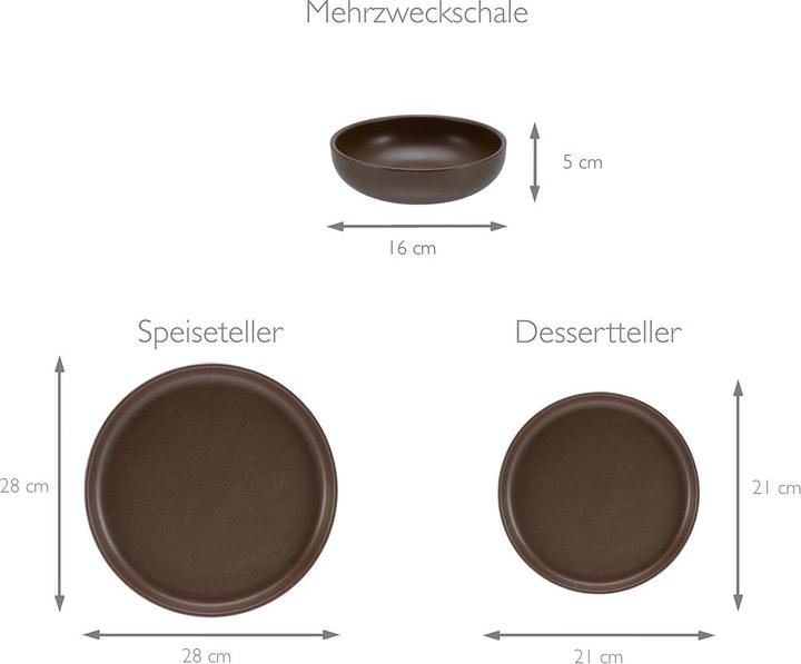 Actual product image CreaTable Uno (12 Piece)