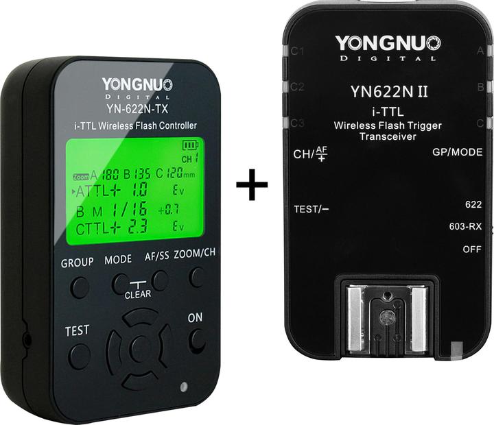 Produktbild Yongnuo YN-622N-kit i-TTL wireless flash trigger kit