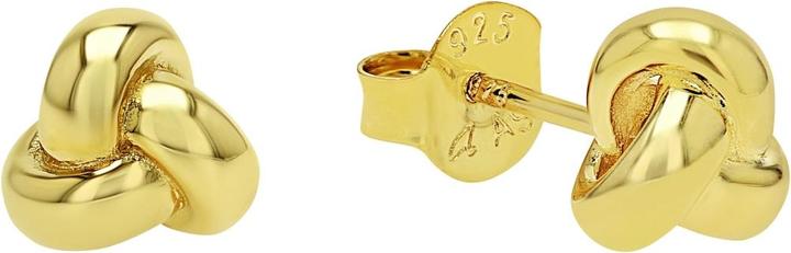 Immagine prodotto Amor Ohrschmuck für Damen, 925 Sterling Silber | Knoten (Argento 925)