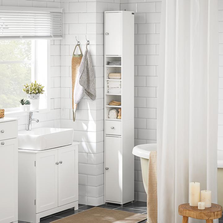 Actual product image SoBuy Bathroom tall unit (20 x 20 x 180 cm)