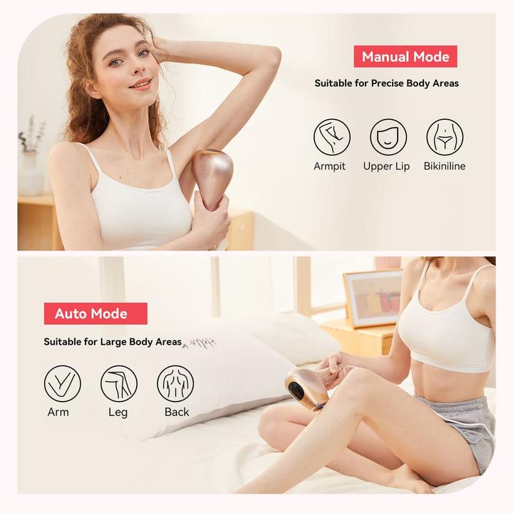 Image du produit Love Dock Épilateur à lumière pulsée avec fonction de refroidissement de la glace