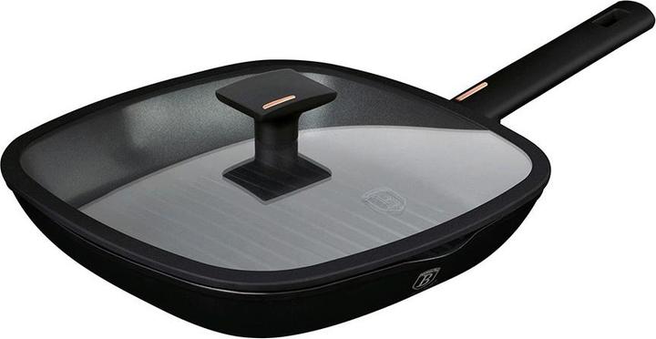 BerlingerHaus Bratfpanne 28cm Monaco Collection (28 cm, Grillpfanne, Aluminium)