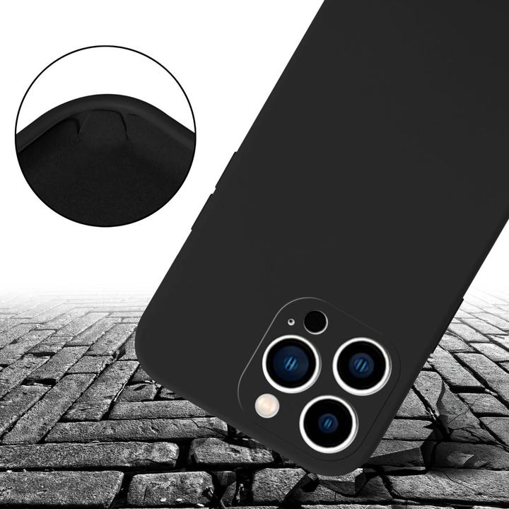 Produktbild Cadorabo Handykette für Apple iPhone 14 PRO MAX im TPU Handy Kette Liquid Style (Apple iPhone 14 Pro Max)