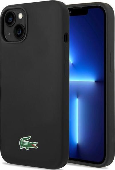 Image du produit Lacoste LCHMP14SSLOK iPhone 14 / 15 / 13 6.1" black hardcase with Silicone and MagSafe (Apple iPhone 14, Apple iPhone 15, Apple iPhone 13)