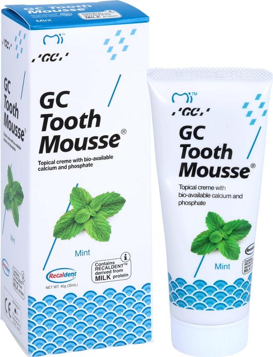 Produktbild Doc Johnson GC Tooth Mousse Pfefferminz, 40 g Gel