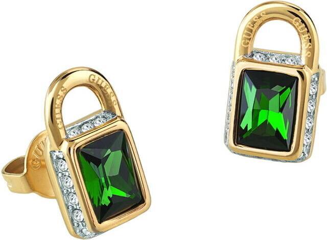 Image du produit Guess Boucles d'oreilles modernes en or plaqué brillant JUBE02194JWYGGNT/U