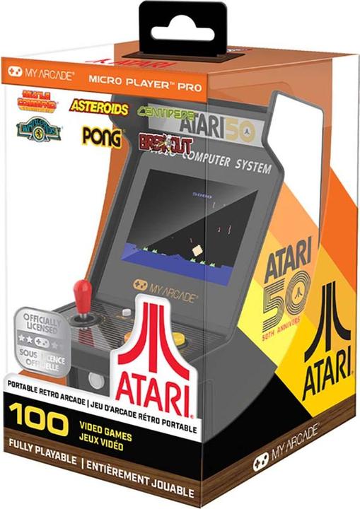 Actual product image MyArcade - Micro Player Pro Atari 50th Anniversary (100 jeux en 1) (Multilingual)