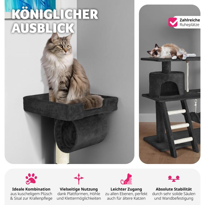 Actual product image tectake Marcel (141 cm, Black)