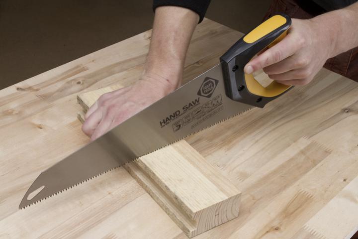 Produktbild Forte tools Fuchsschwanz 40 cm 7 TPI Premium Säge, klassische Handsäge mit ergonomischem Gummigriff