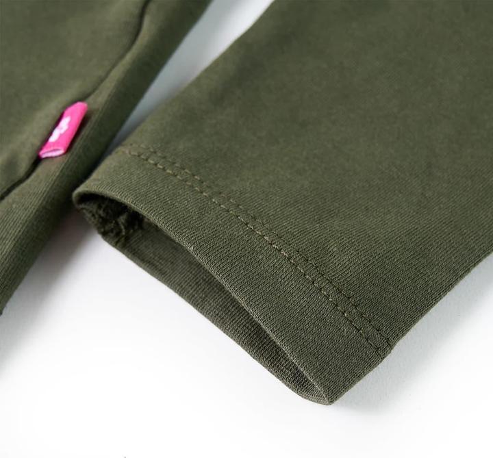 Immagine prodotto VidaXL Camicia da bambino a maniche lunghe kaki 128,Materiale: 95 % cotone. 5 (128)