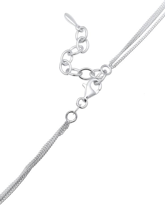 Produktbild Elli Geo, Kreis, Layer, Rechteck (Glaskristall, 925 Sterling Silber, 40 cm)