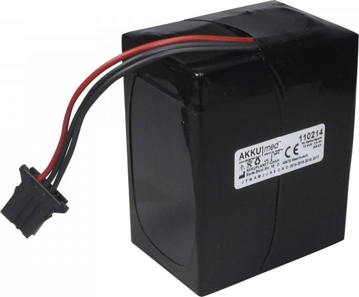 Actual product image AccuCell Battery Nihon Kohden defibrillator TEC7511/ TEC7521/ TEC7531/ ECG9320, CE compliant (1 pcs., 2900 mAh, Battery + charger)