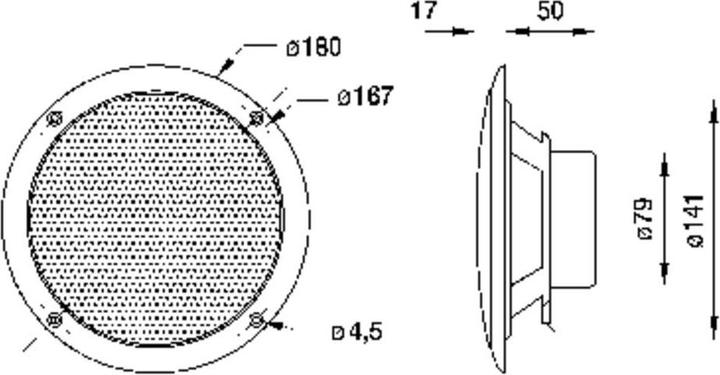 Immagine prodotto Visaton Altoparlante a gamma completa FR 16 WP
