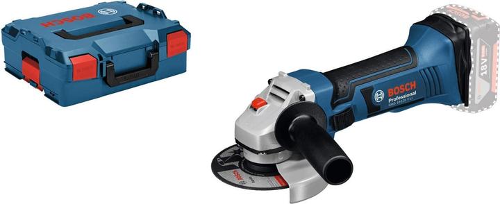 Bosch Professional GWS 18-125 V-LI in L-Boxx / ohne Akku (125 mm)