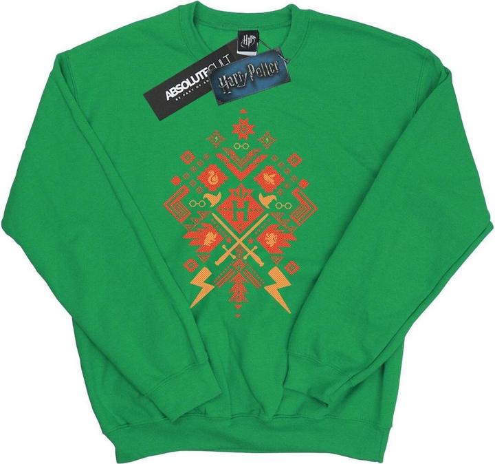 Christmas Fair Isle Sweatshirt (M)