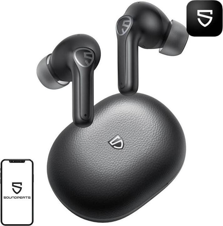 Actual product image Soundpeats TWS Headset T3 Pro black (ANC, Wireless)