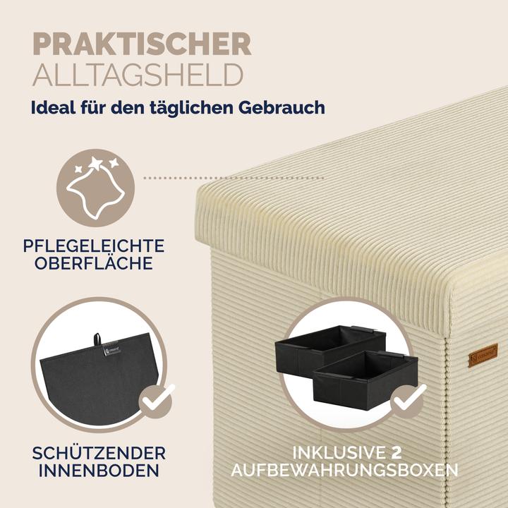 Image du produit Casaria Coffre-siège (76 cm)