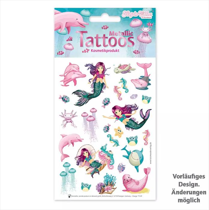 Image du produit Lutz Mauder TapirElla 46100 Tatouage métallique A6 - Coralie