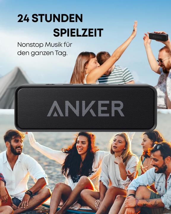 Produktbild Anker SoundCore Schwarz (24 h, Akkubetrieb)