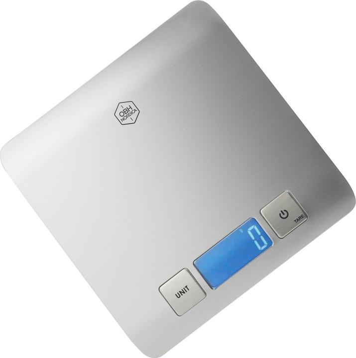 Produktbild OBH Nordica Balance 5000 Edelstahl Elektronische Küchenwaage