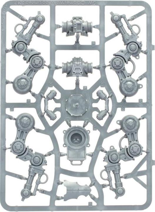 Actual product image Games Workshop Warhammer 40,000 - Imperial Knights Knight Armigers (Plastic)