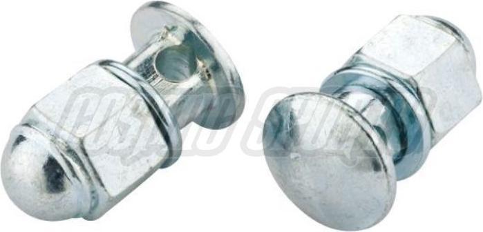 Jagwire BSA009 5mm Anchor Bolt, steel, silver (25pcs)