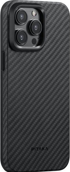 Image du produit Pitaka MagEZ Case Pro pour iP 15 Pro Max (Noir/Twill gris) 1500D (Apple iPhone 15 Plus)