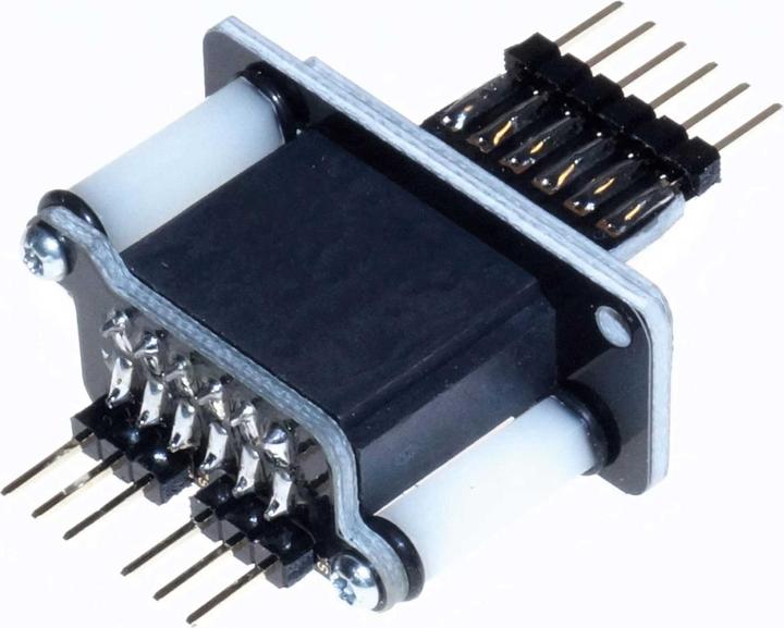 Produktbild Unilight direktsteckverbindung header mit 6 primä polen, bausatz, 2pcs, uni kontaktleiste