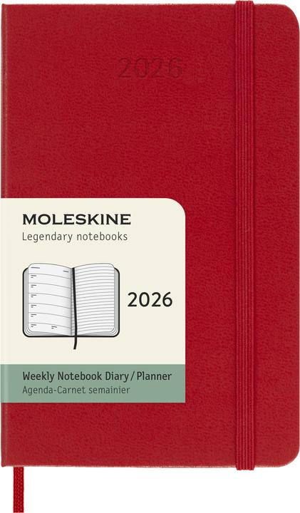 Moleskine Taschenagenda Weekly (9 x 14 cm, Engels)